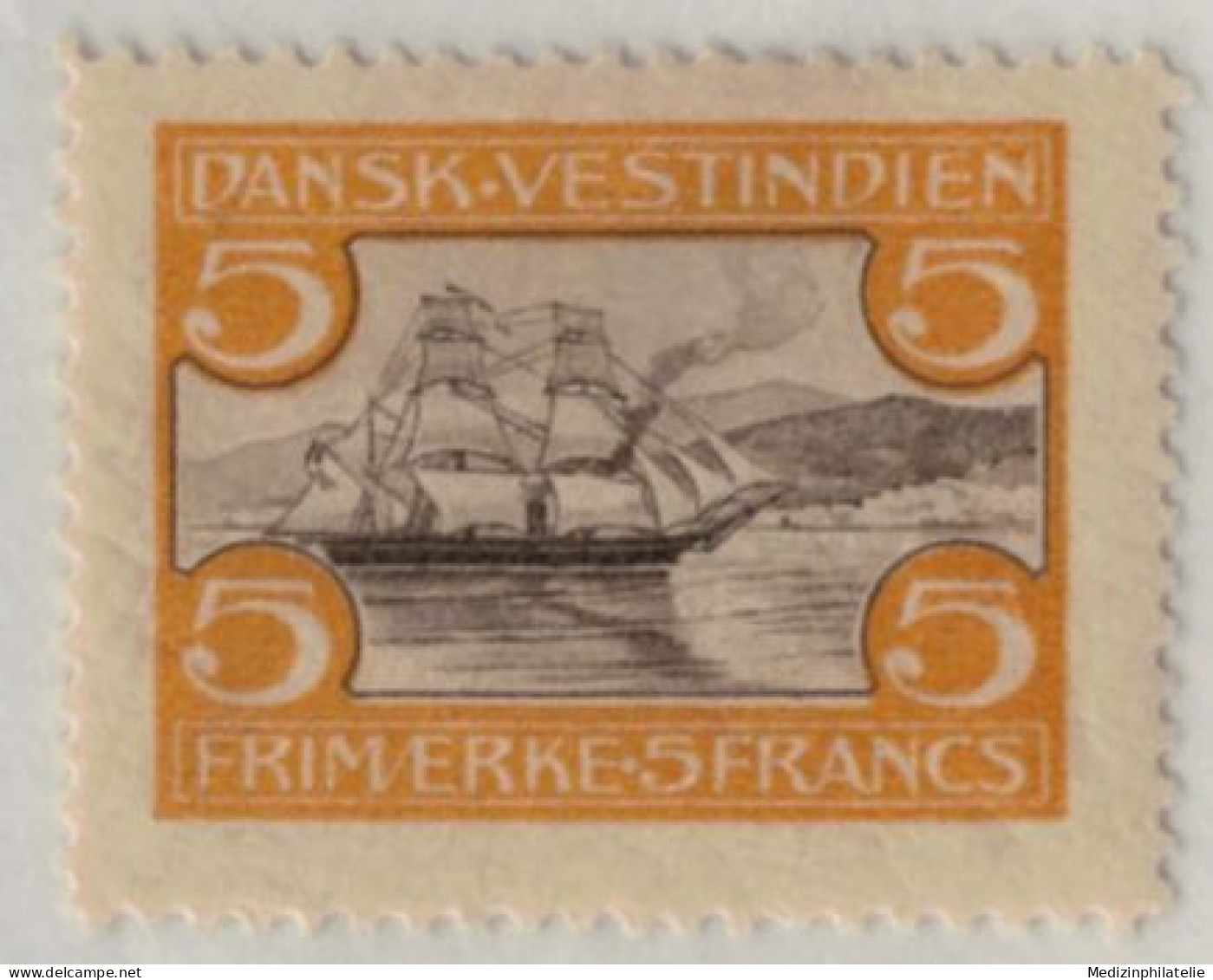 Dänemark Westindien Nr. 35-37 1905 - Denmark (West Indies)