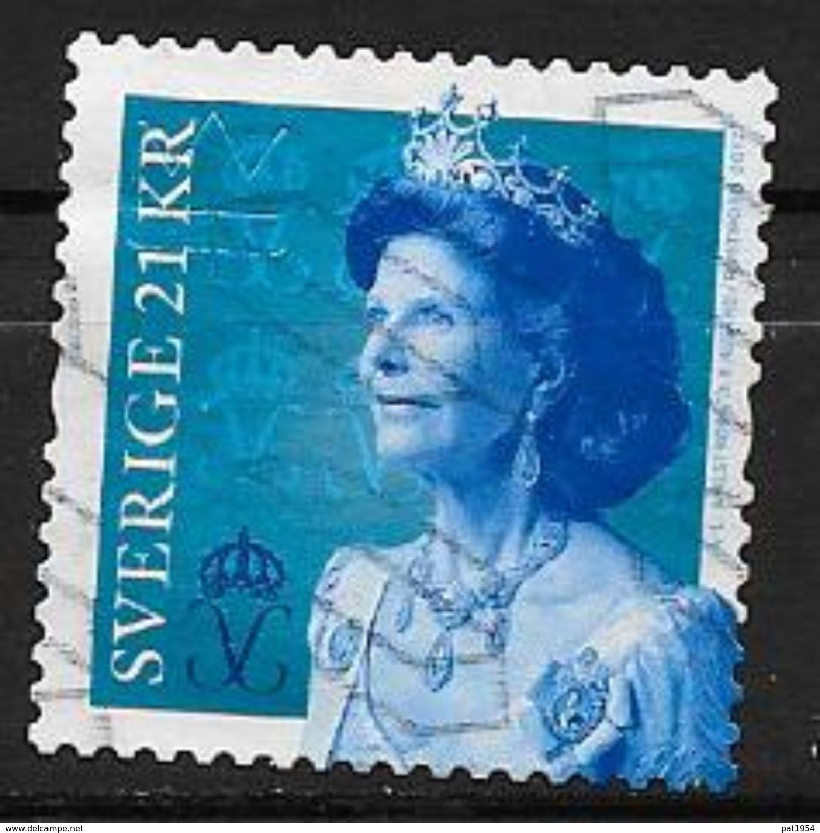 Suède 2017 Timbre Reine Sylvia Oblitéré - Used Stamps