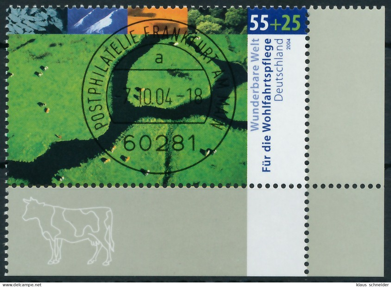 BRD BUND 2004 Nr 2425 Zentrisch Gestempelt ECKE-URE X3C86E6 - Used Stamps