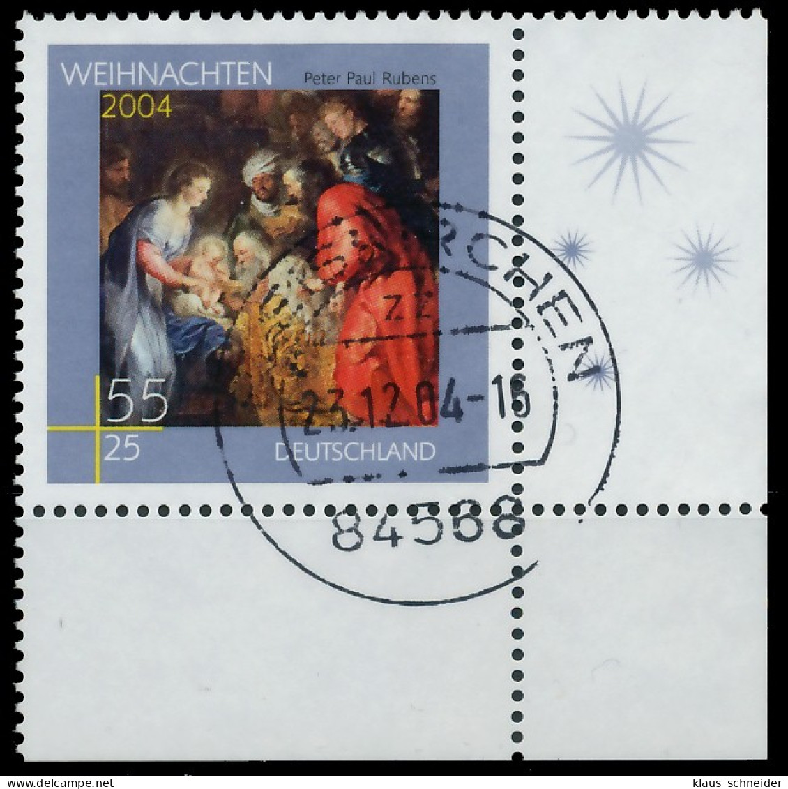 BRD BUND 2004 Nr 2430 Zentrisch Gestempelt ECKE-URE X3C870A - Used Stamps