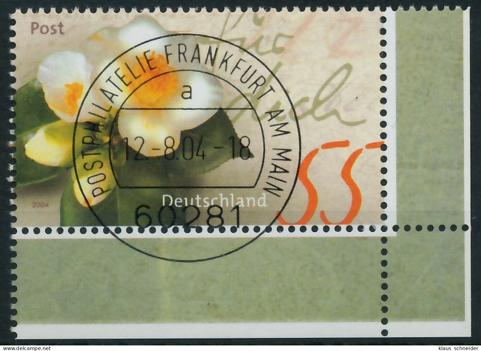 BRD BUND 2004 Nr 2414 Zentrisch Gestempelt ECKE-URE X3C8816 - Used Stamps