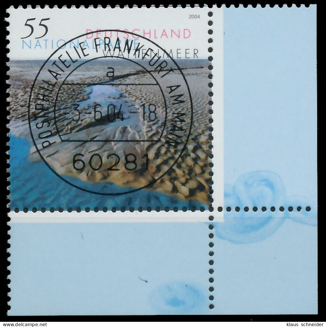 BRD BUND 2004 Nr 2407 Zentrisch Gestempelt ECKE-URE X3C8882 - Used Stamps