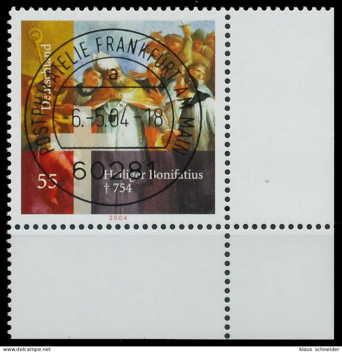 BRD BUND 2004 Nr 2401 Zentrisch Gestempelt ECKE-URE X3C8892 - Used Stamps