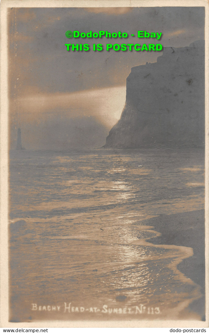 R450020 Beachy Head At Sunset. No. 113. 1904 - Wereld