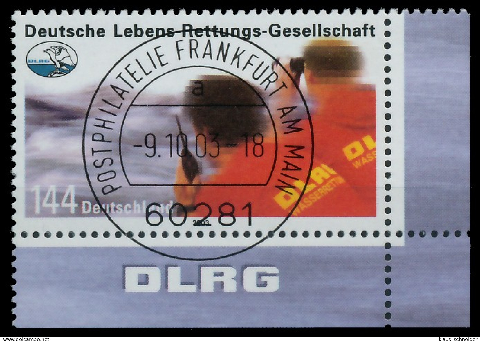 BRD BUND 2003 Nr 2367 Zentrisch Gestempelt ECKE-URE X3C89E6 - Used Stamps