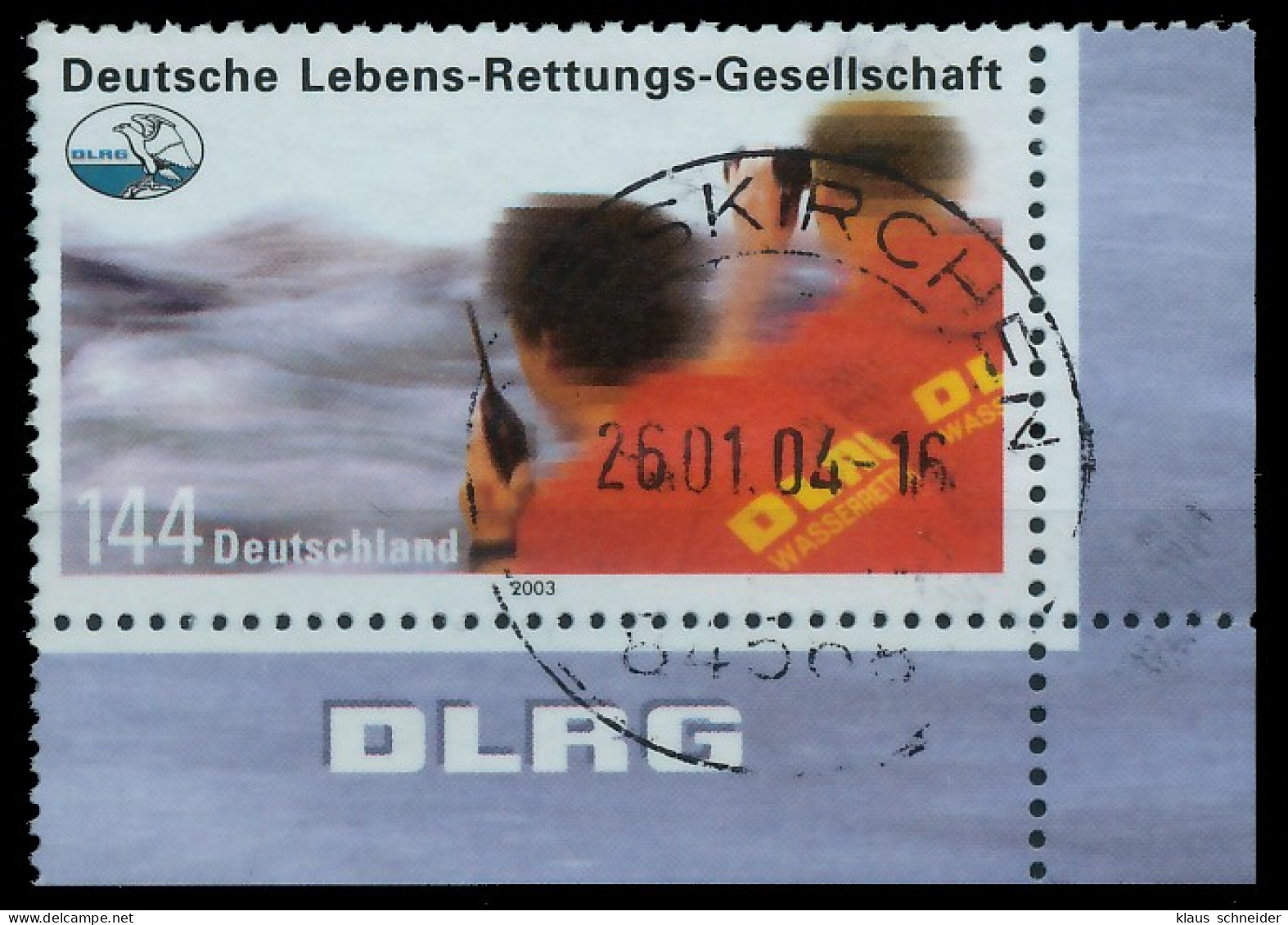 BRD BUND 2003 Nr 2367 Zentrisch Gestempelt ECKE-URE X3C89EA - Used Stamps