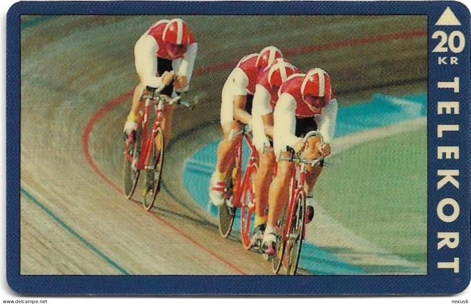 Denmark - KTAS - Barcelona 92 Winners - Bronze In Bicycle Race - TDKS003 - 09.92, 20kr, 4.000ex, Used - Denmark