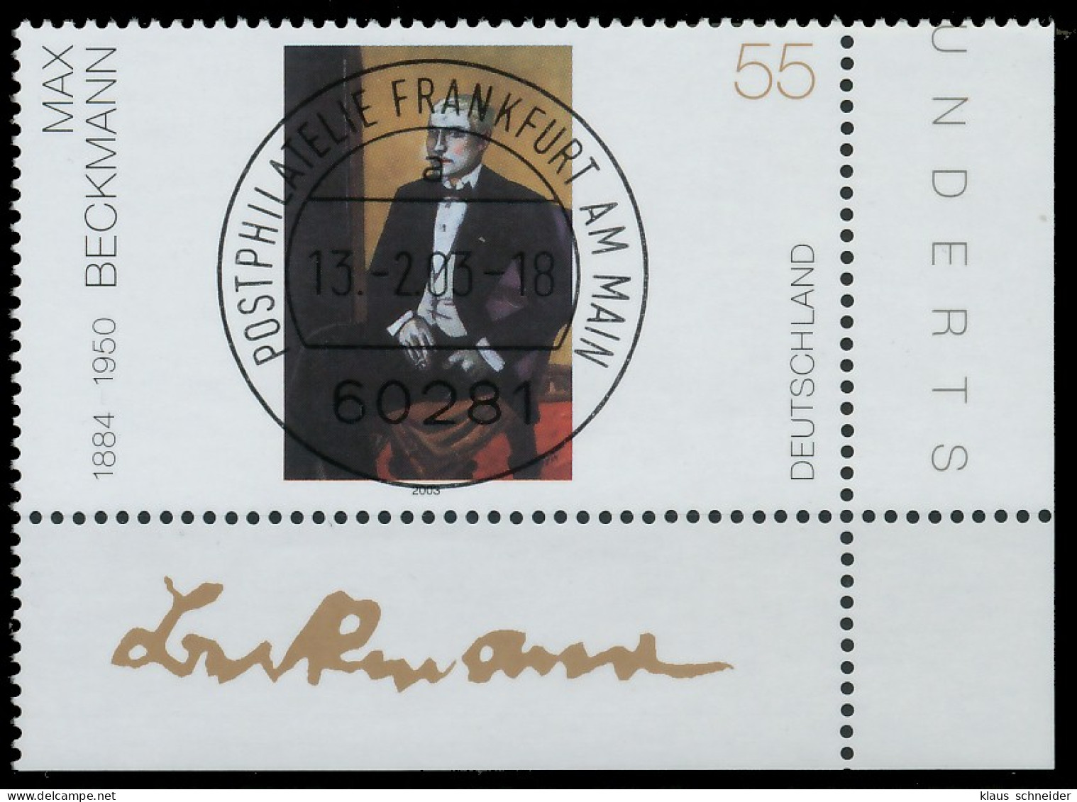 BRD BUND 2003 Nr 2315 Zentrisch Gestempelt ECKE-URE X3C8D46 - Used Stamps