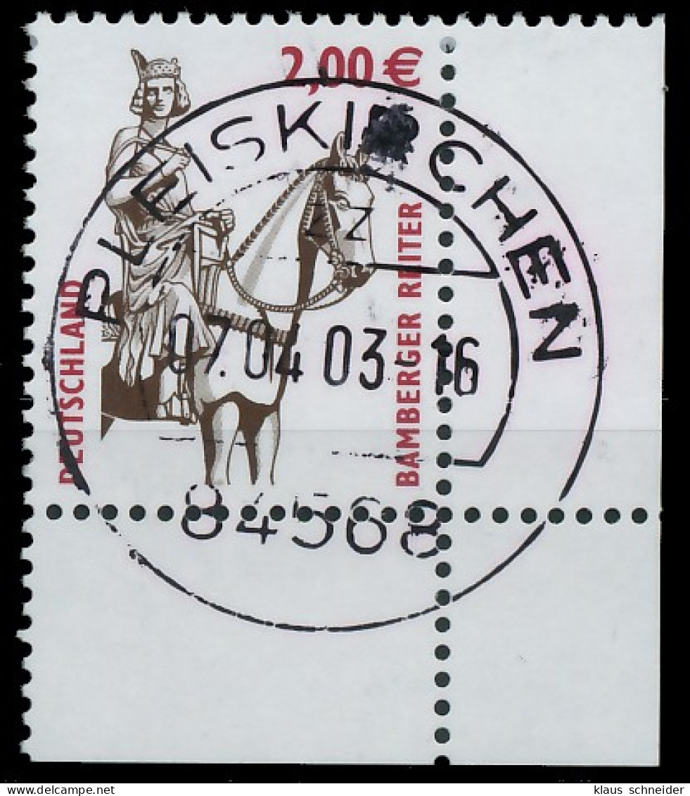 BRD BUND DS SEHENSWÜRDIGKEITEN Nr 2314aI ZENTR- X3C8E12 - Used Stamps