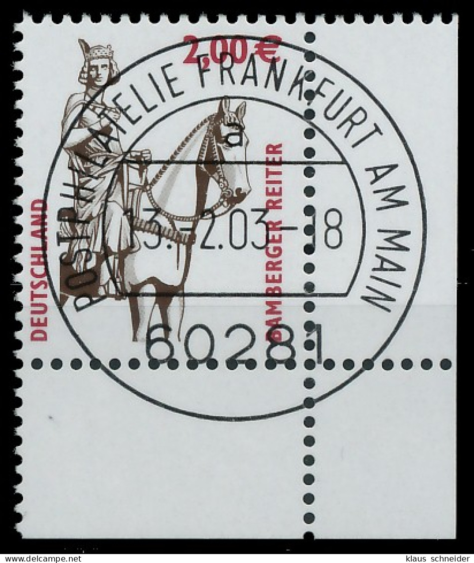 BRD BUND DS SEHENSWÜRDIGKEITEN Nr 2314aI ZENTR- X3C8E0E - Used Stamps