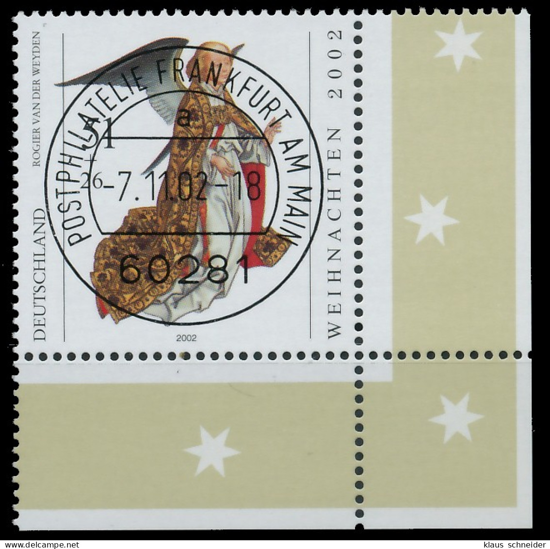 BRD BUND 2002 Nr 2285 Zentrisch Gestempelt ECKE-URE X3CCE32 - Used Stamps