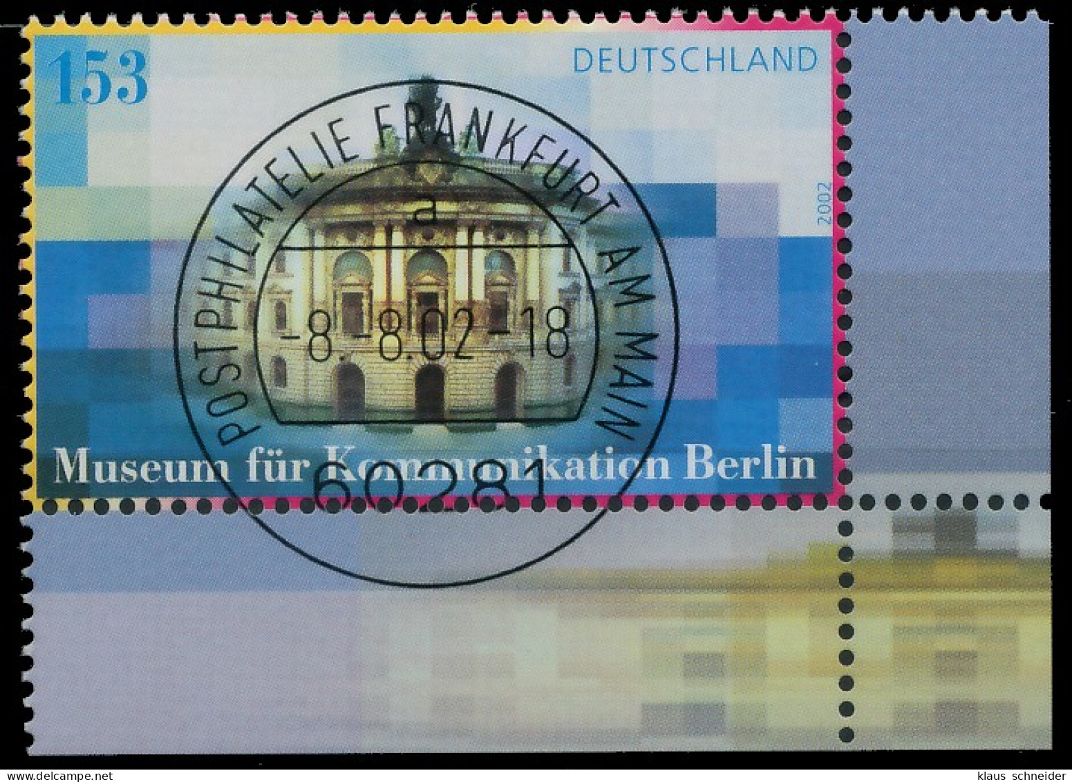 BRD BUND 2002 Nr 2276 Zentrisch Gestempelt ECKE-URE X3CCF3A - Gebraucht