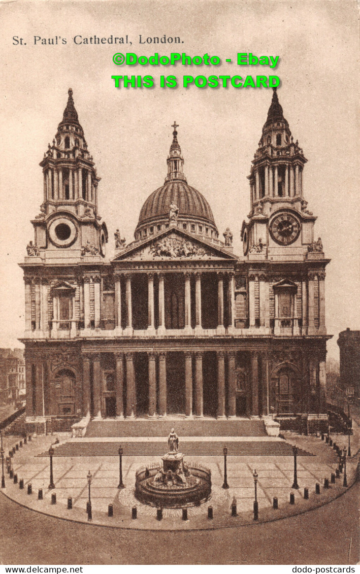 R450116 St. Pauls Cathedral. London. Charles Rochefort - Other & Unclassified