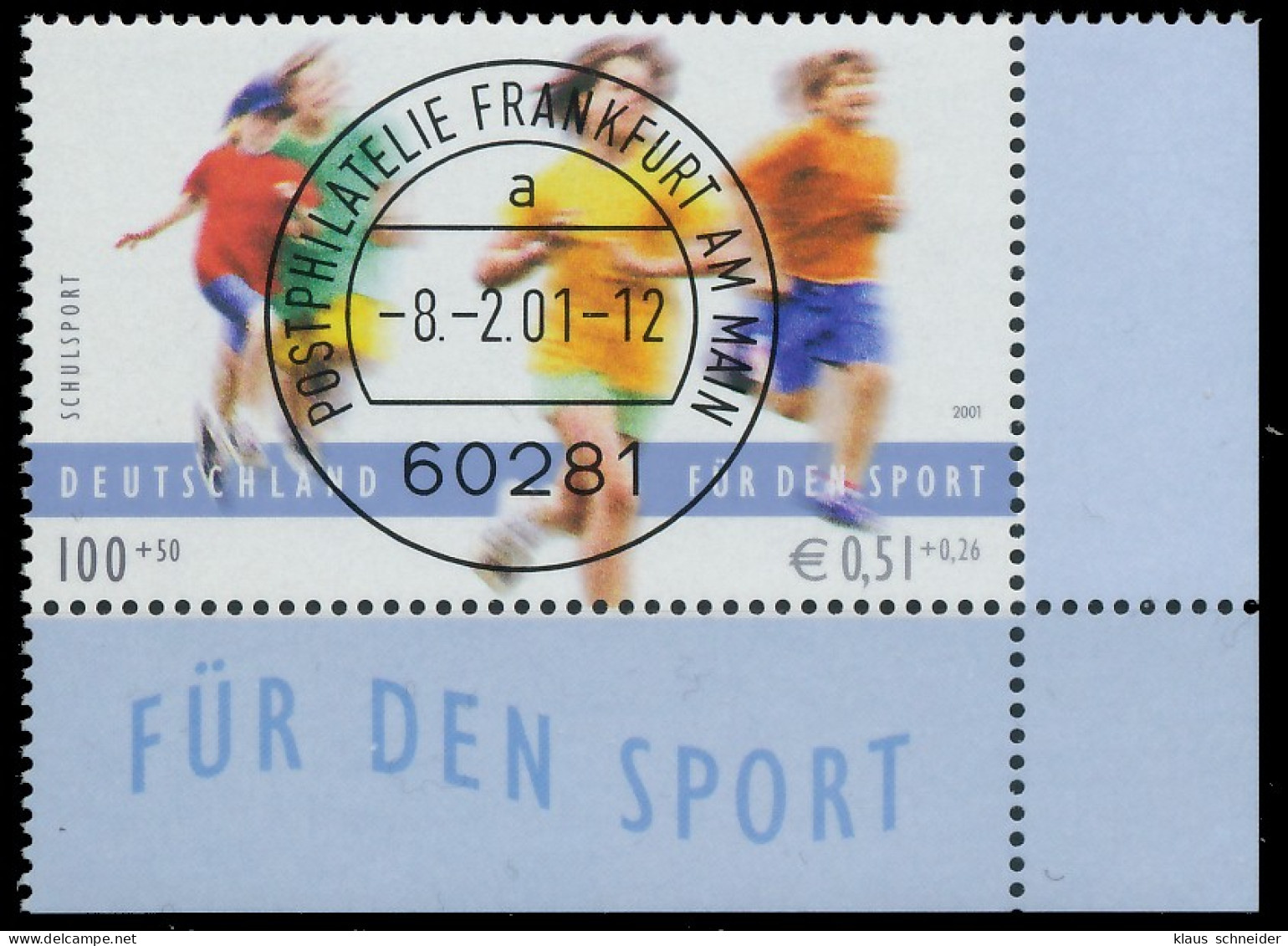 BRD BUND 2001 Nr 2165 Zentrisch Gestempelt ECKE-URE X3CD5A6 - Used Stamps