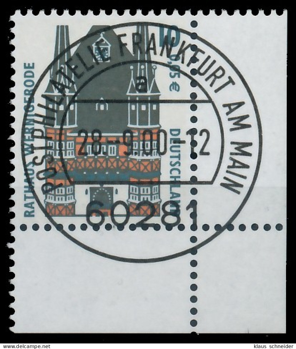 BRD BUND DS SEHENSWÜRDIGKEITEN Nr 2139 Zentrisch Gestempelt X3D065A - Used Stamps