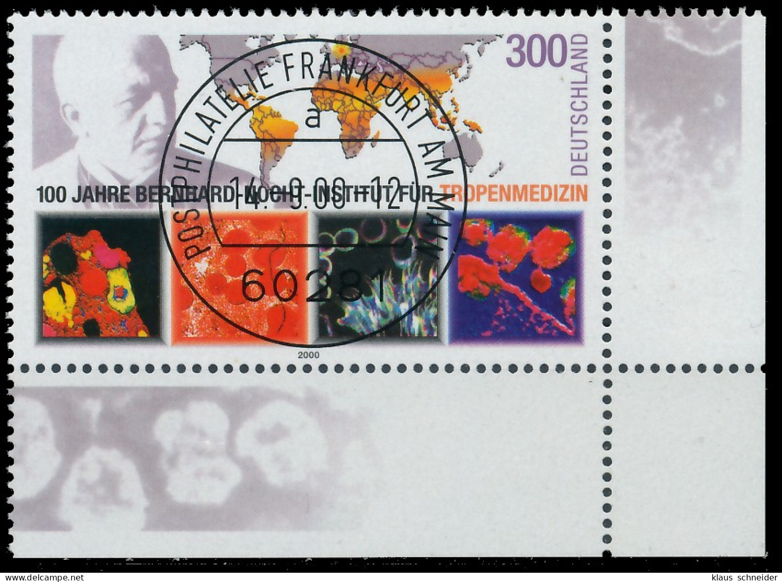 BRD BUND 2000 Nr 2136 Zentrisch Gestempelt ECKE-URE X3D080E - Used Stamps