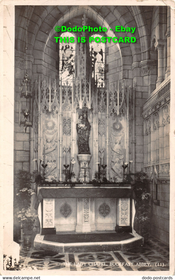 R450464 The Lady Chapel. Buckfast Abbey. 11. Salmon. RP. 1937 - World