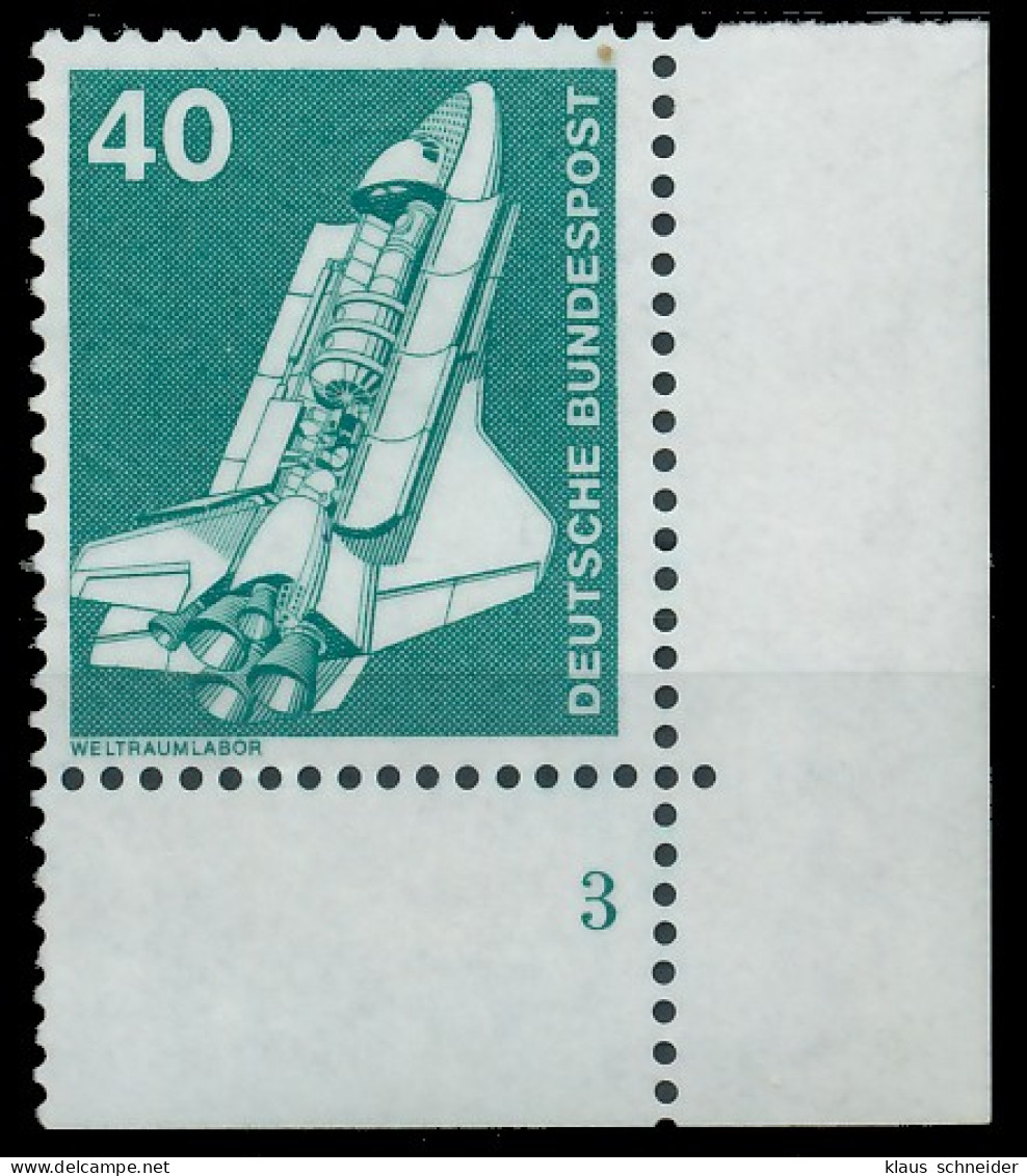 BRD BUND DS INDUSTRIE U. TECHNIK Nr 850 Postfrisch FORM X3D09A2 - Unused Stamps
