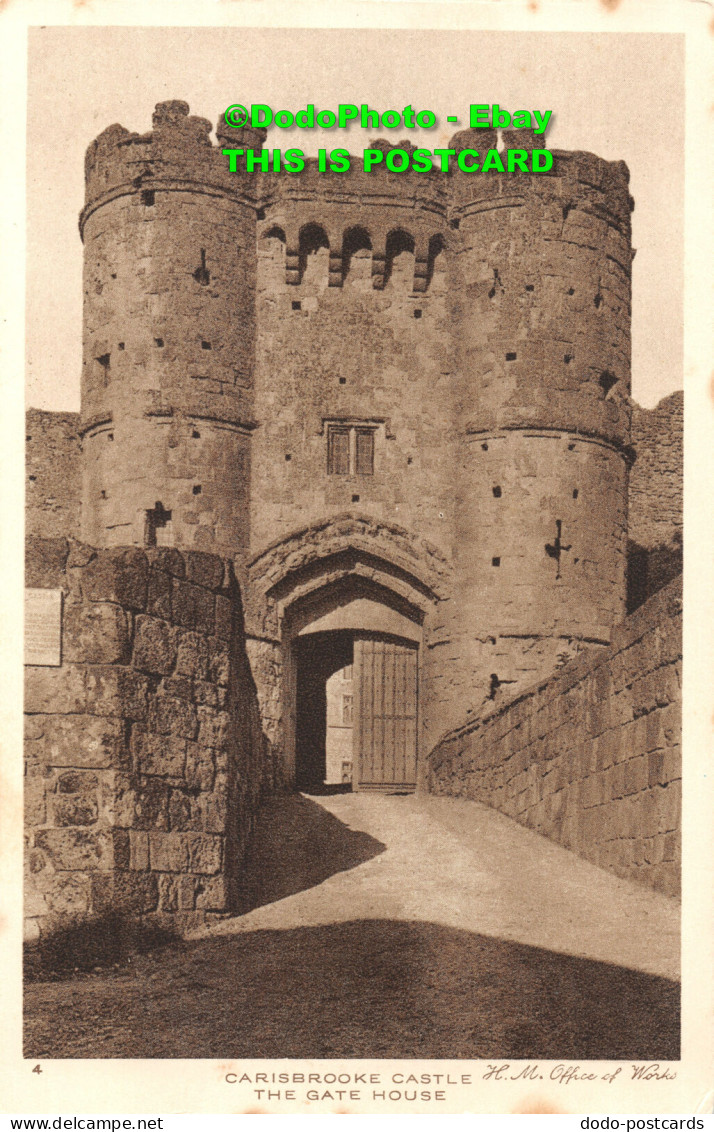 R450169 4. Carisbrooke Castle. The Gate House. H. M. Office Of Works. John Swain - World