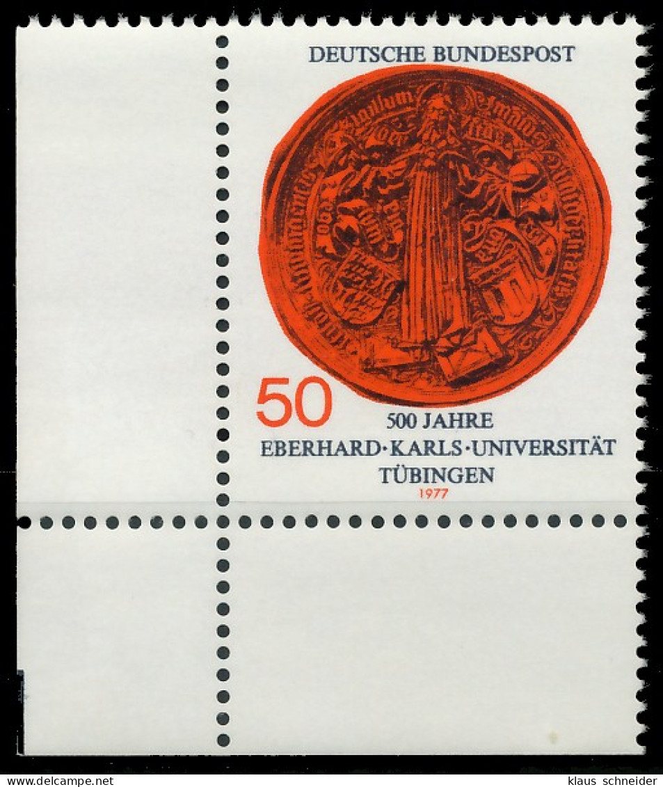 BRD BUND 1977 Nr 946 Postfrisch ECKE-ULI X3D0CDE - Ongebruikt