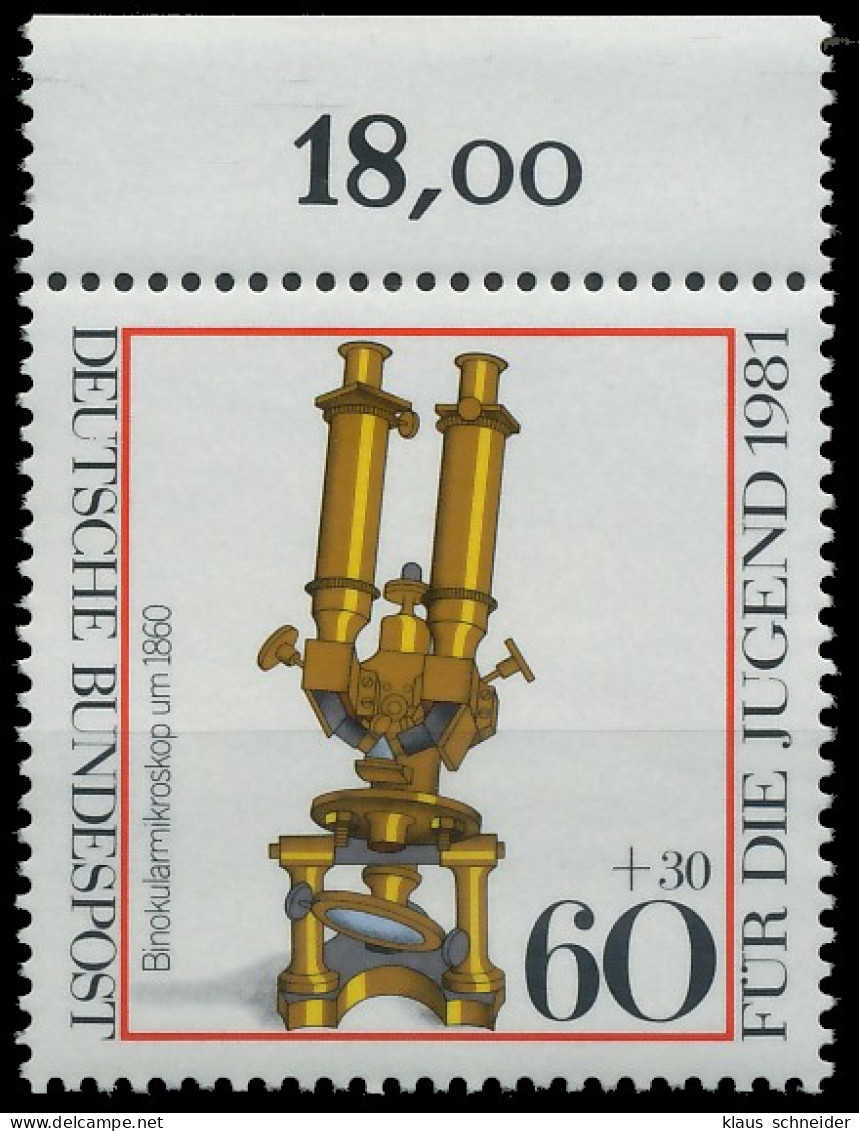 BRD BUND 1981 Nr 1092 Postfrisch ORA X3D67F6 - Neufs
