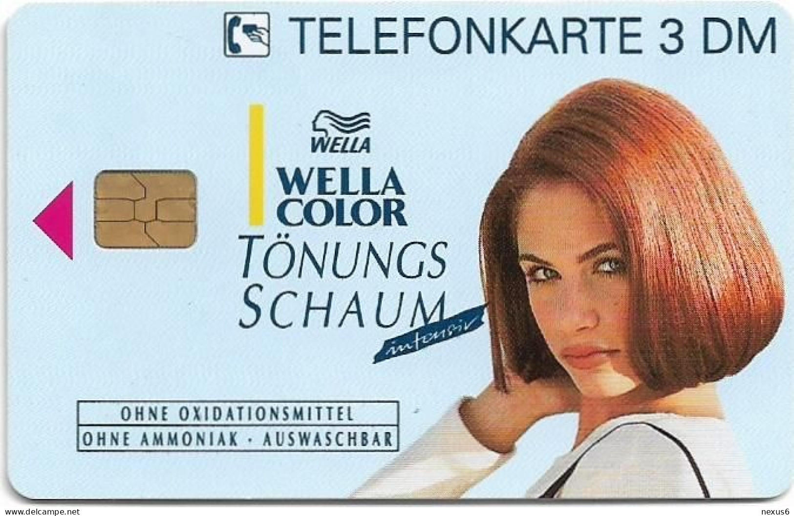 Germany - Wella 9 - Wella Color Tönungs Schaum - O 1958 - 11.1995, 3DM, 19.900ex, Mint - O-Series: Kundenserie Vom Sammlerservice Ausgeschlossen