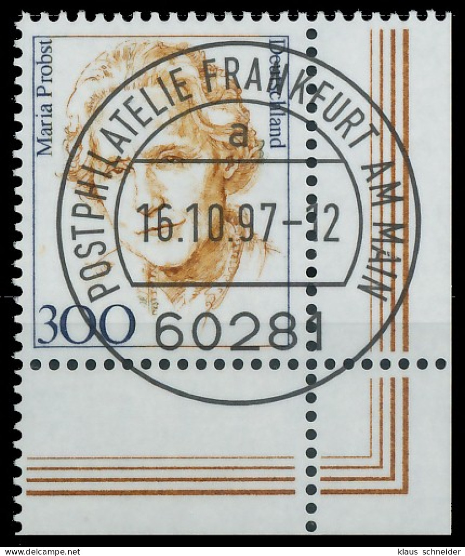 BRD BUND DS FRAUEN Nr 1956 Zentrisch Gestempelt ECKE-URE X3D9E32 - Used Stamps