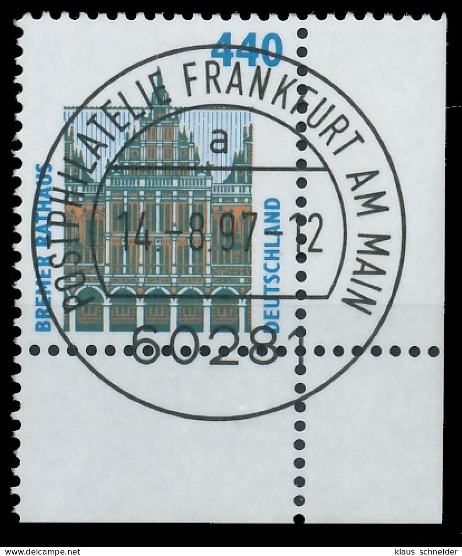 BRD BUND DS SEHENSWÜRDIGKEITEN Nr 1937 Zentrisch Gestempelt X3D9E5E - Used Stamps