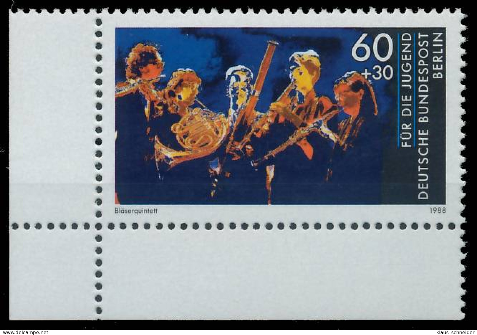 BERLIN 1988 Nr 807 Postfrisch ECKE-ULI X3D9FC6 - Neufs