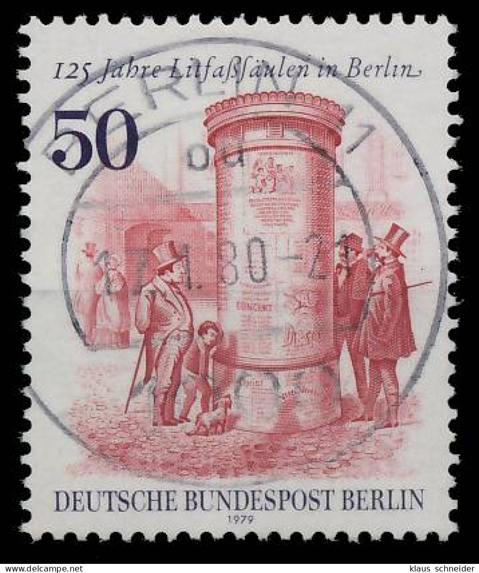 BERLIN 1979 Nr 612 Zentrisch Gestempelt X3D9FAE - Usati