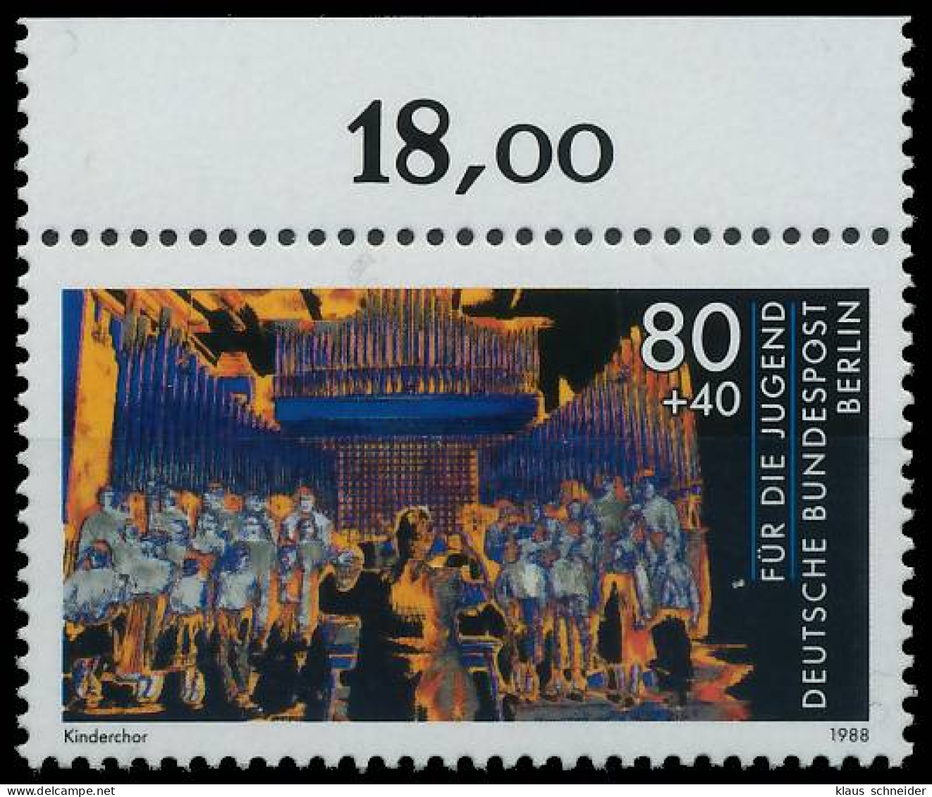 BERLIN 1988 Nr 810 Postfrisch ORA X3D9FEA - Neufs