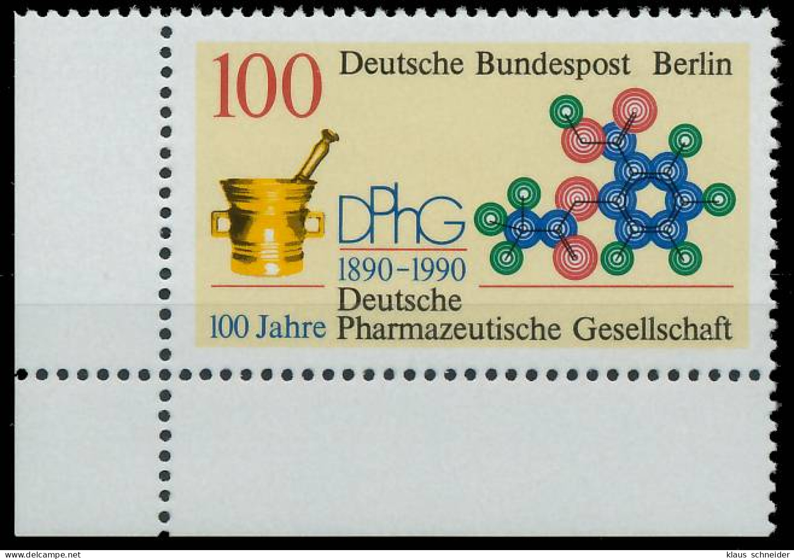 BERLIN 1990 Nr 875 Postfrisch ECKE-ULI X3DA002 - Unused Stamps