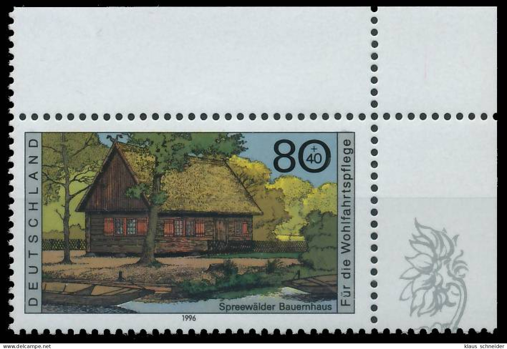 BRD BUND 1996 Nr 1883 Postfrisch ECKE-ORE X3DA0BE - Unused Stamps