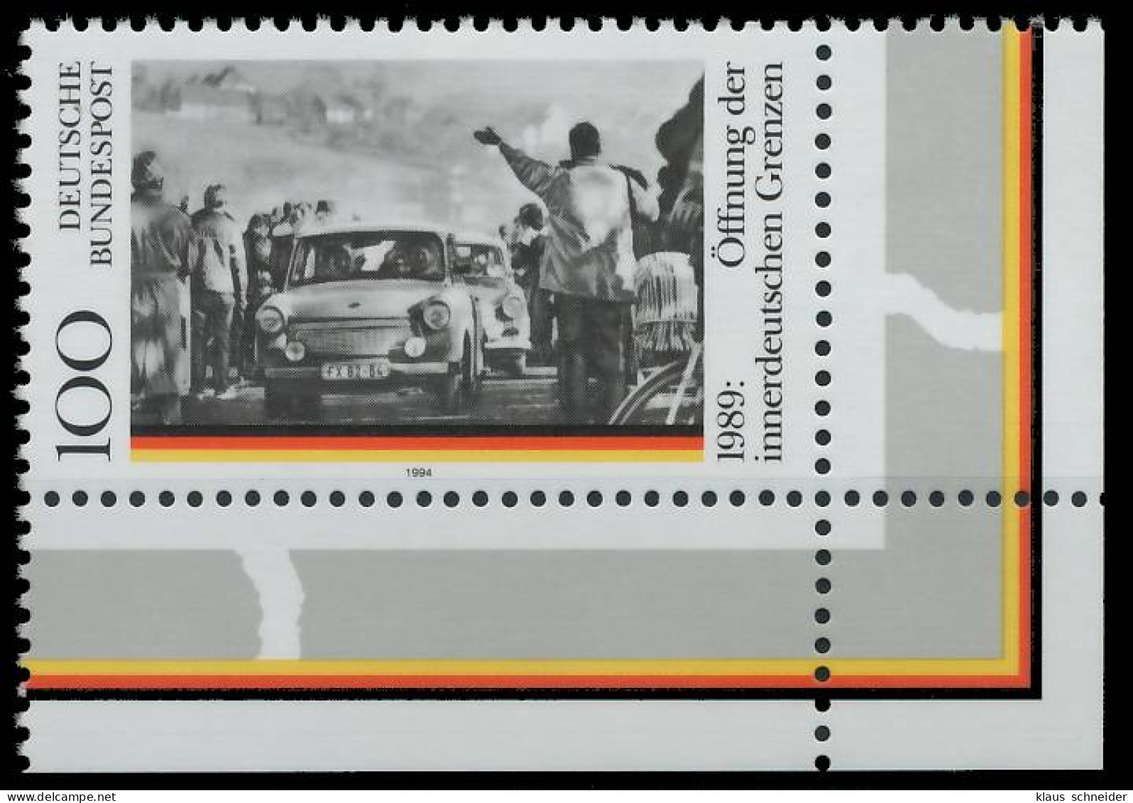 BRD BUND 1994 Nr 1769 Postfrisch ECKE-URE X3DA36A - Unused Stamps