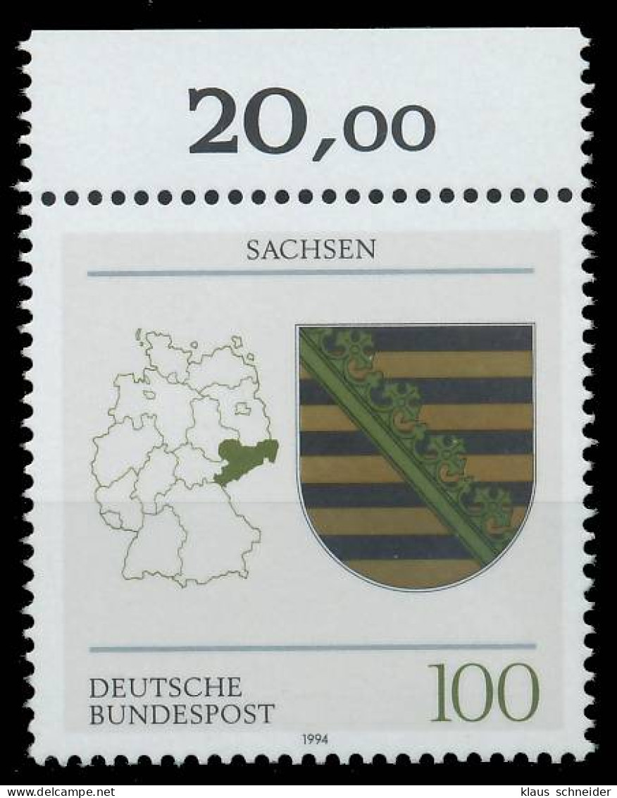 BRD BUND 1994 Nr 1713 Postfrisch ORA X3DFF32 - Ungebraucht