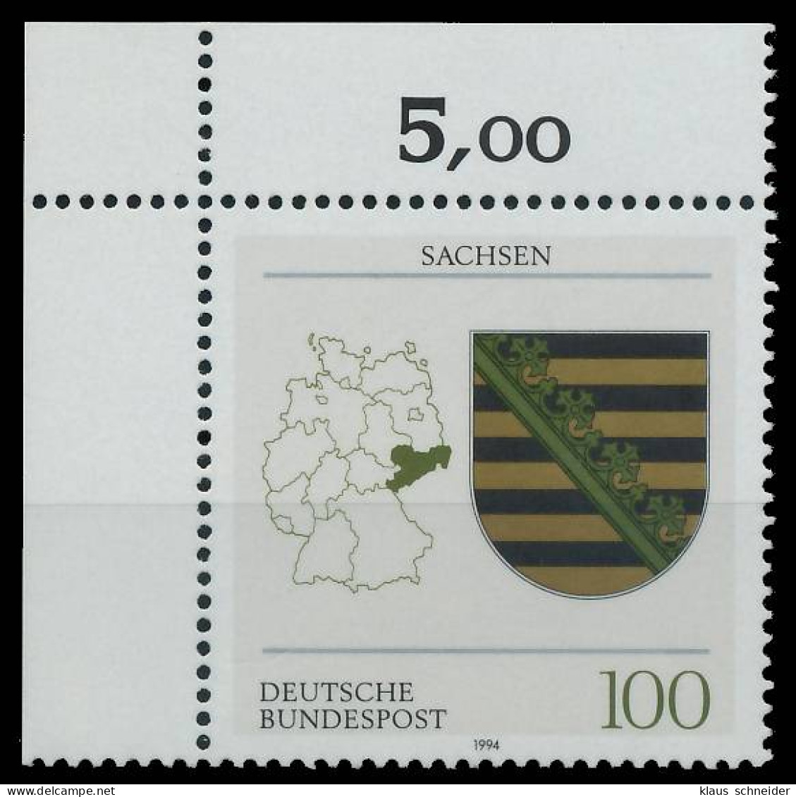 BRD BUND 1994 Nr 1713 Postfrisch ECKE-OLI X3E001E - Neufs