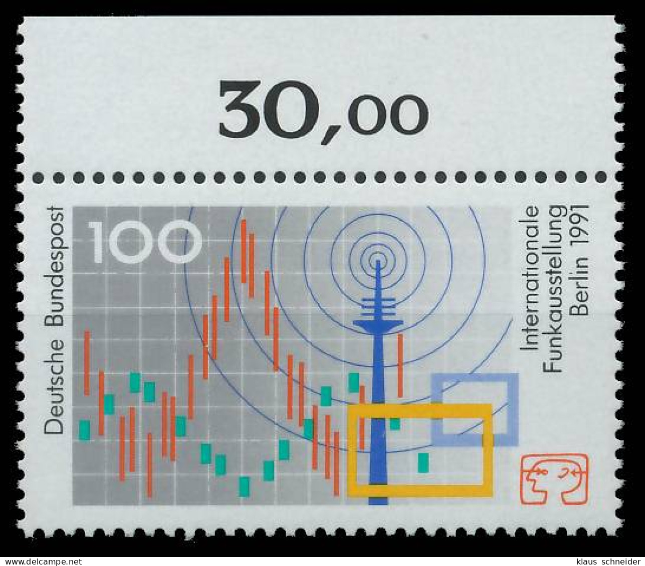 BRD BUND 1991 Nr 1553 Postfrisch ORA X3E02CA - Ungebraucht