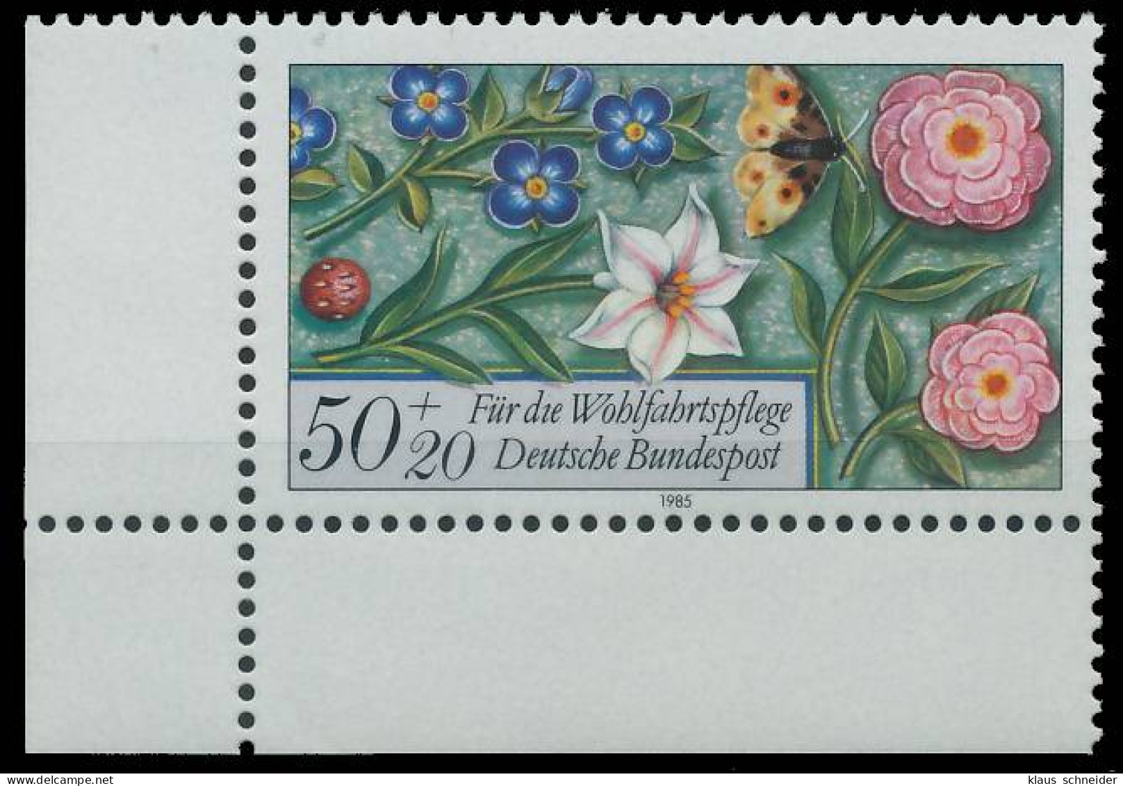 BRD BUND 1985 Nr 1259 Postfrisch ECKE-ULI X3E3DE2 - Neufs