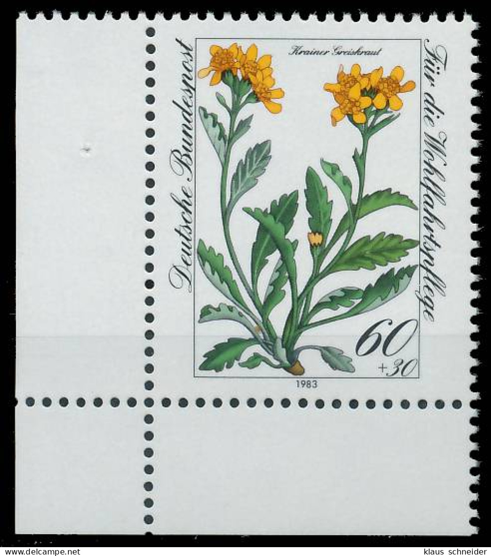 BRD BUND 1983 Nr 1189 Postfrisch ECKE-ULI X3E4036 - Unused Stamps