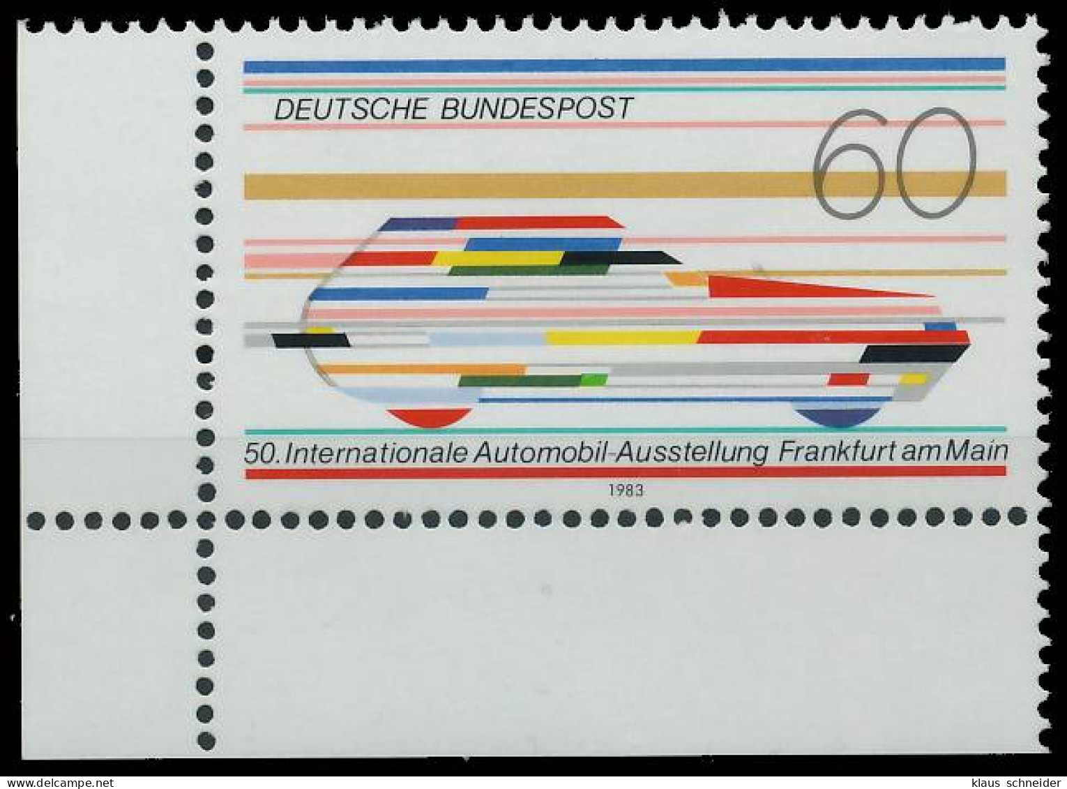 BRD BUND 1983 Nr 1182 Postfrisch ECKE-ULI X3E41DE - Unused Stamps