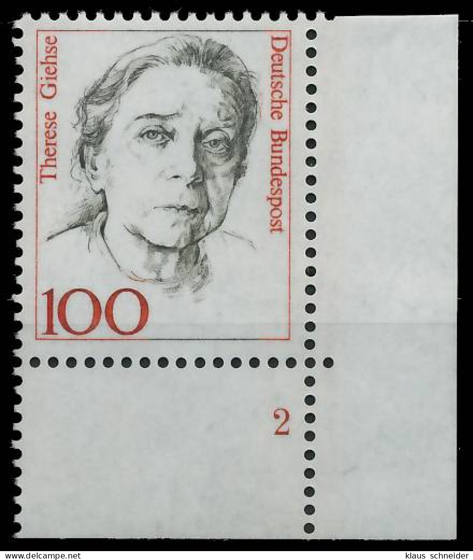 BRD BUND DS FRAUEN Nr 1390 Postfrisch FORMNUMMER 2 X3E5C02 - Unused Stamps