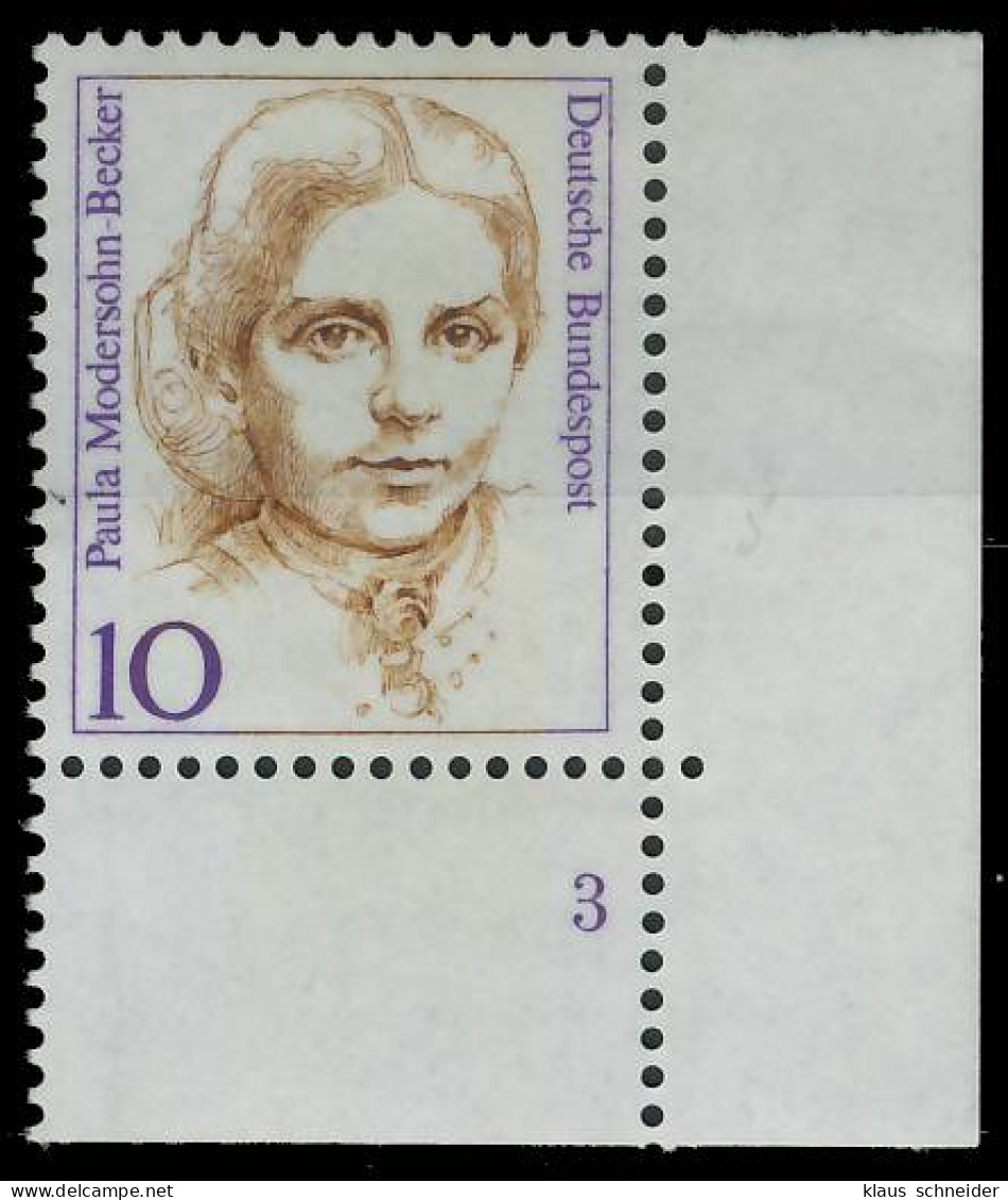 BRD BUND DS FRAUEN Nr 1405 Postfrisch FORMNUMMER 3 X3E5C16 - Unused Stamps