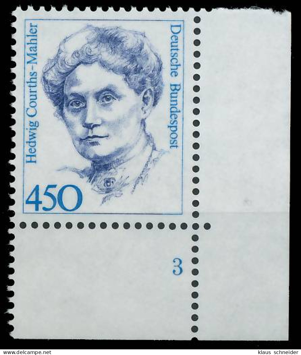 BRD BUND DS FRAUEN Nr 1614 Postfrisch FORMNUMMER 3 X3E5C26 - Unused Stamps