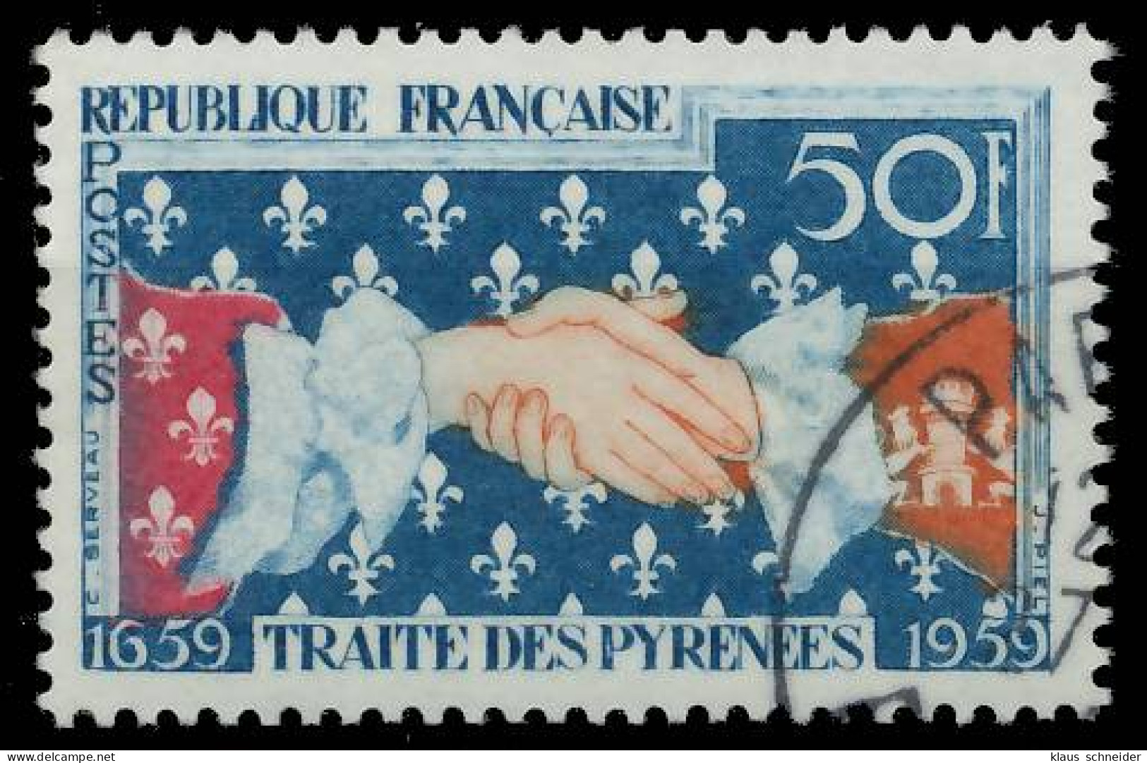 FRANKREICH 1959 Nr 1265 Gestempelt X3EBBBE - Gebraucht