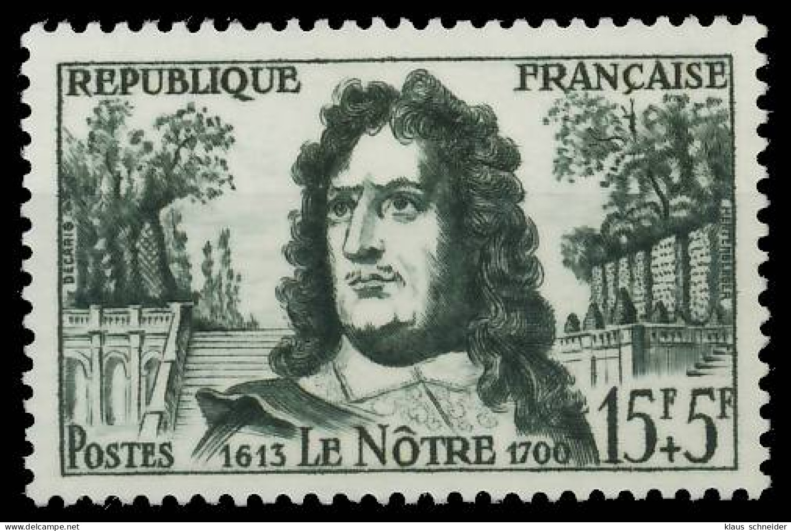 FRANKREICH 1959 Nr 1252 Postfrisch SF5089E - Unused Stamps