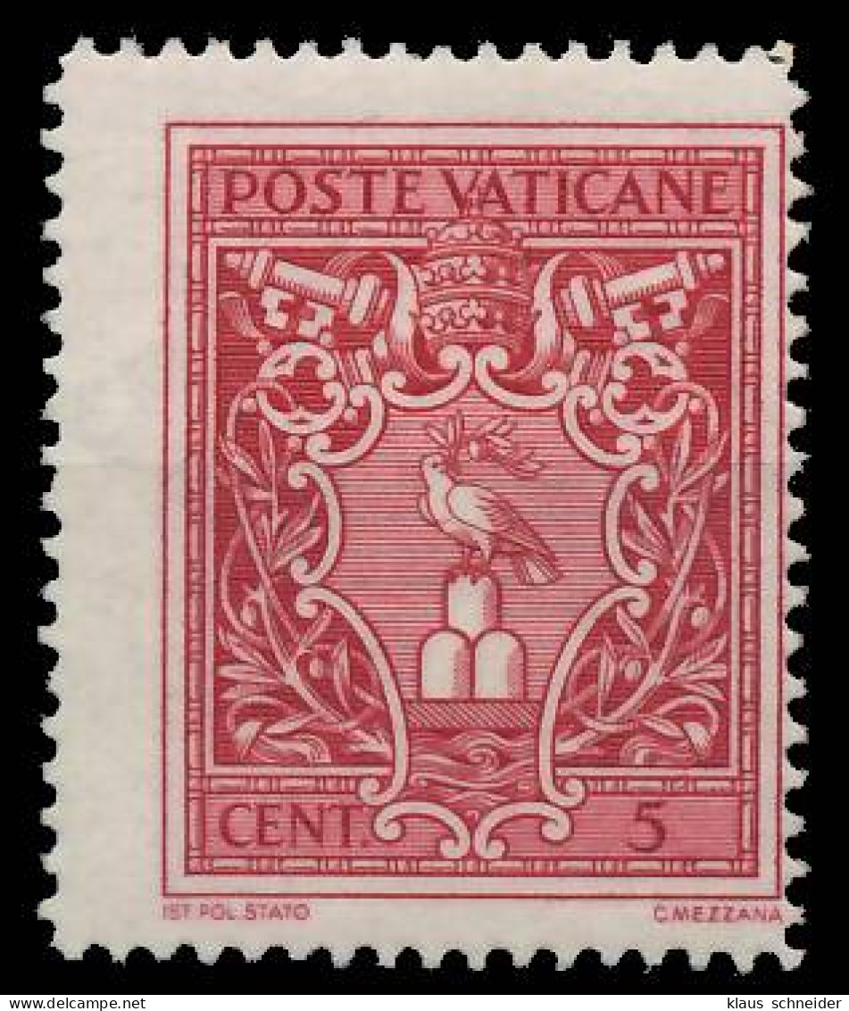 VATIKAN 1940 Nr 84 Postfrisch X3FE1F2 - Unused Stamps