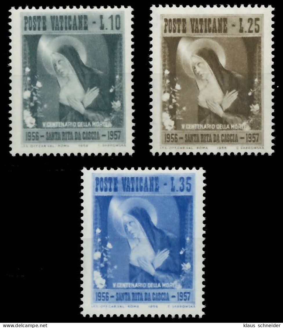 VATIKAN 1956 Nr 256-258 Postfrisch SF6A2FA - Ungebraucht