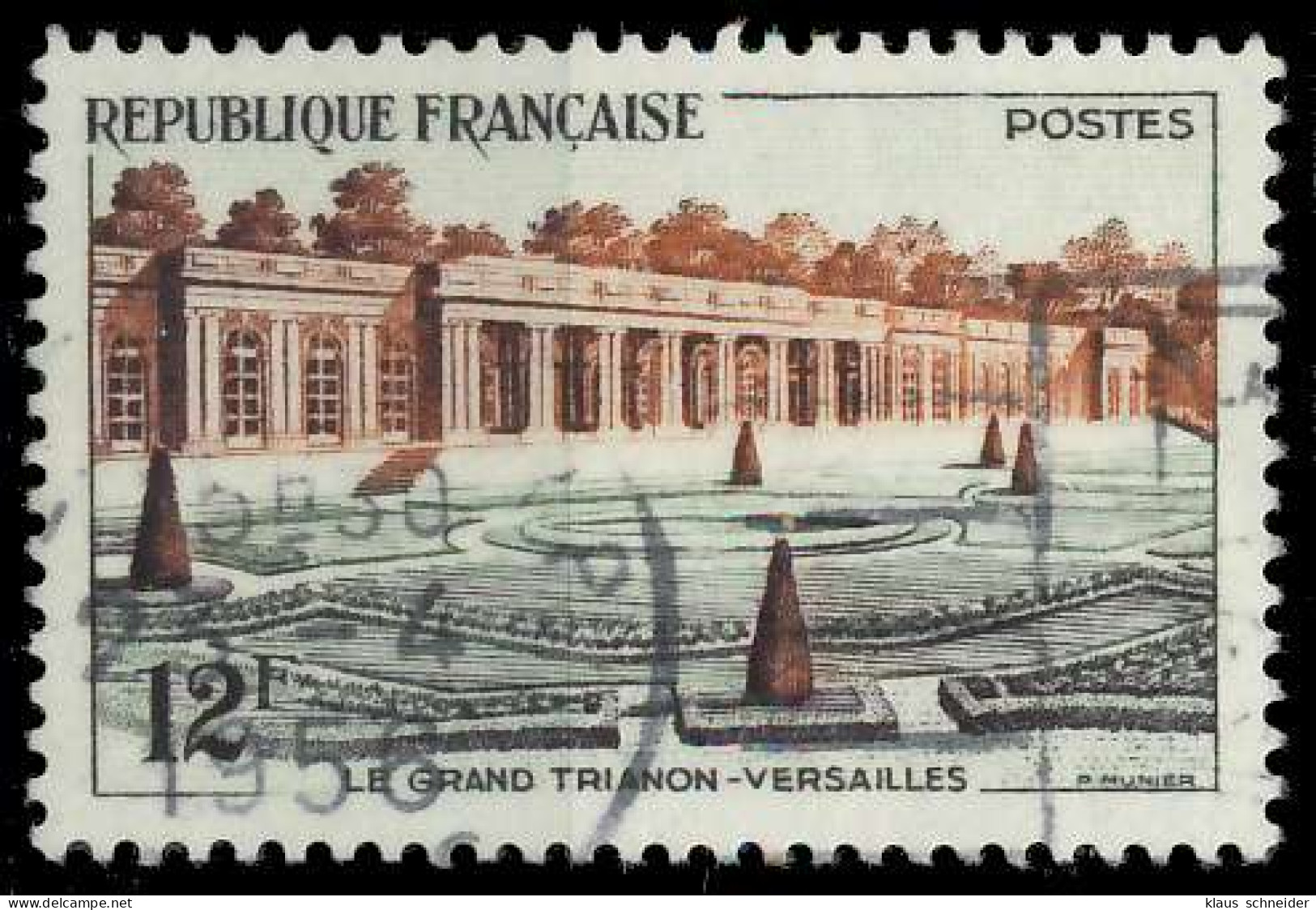 FRANKREICH 1956 Nr 1087 Gestempelt X40B7E2 - Gebraucht