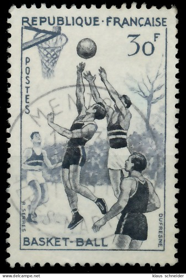 FRANKREICH 1956 Nr 1100 Zentrisch Gestempelt X40B996 - Used Stamps