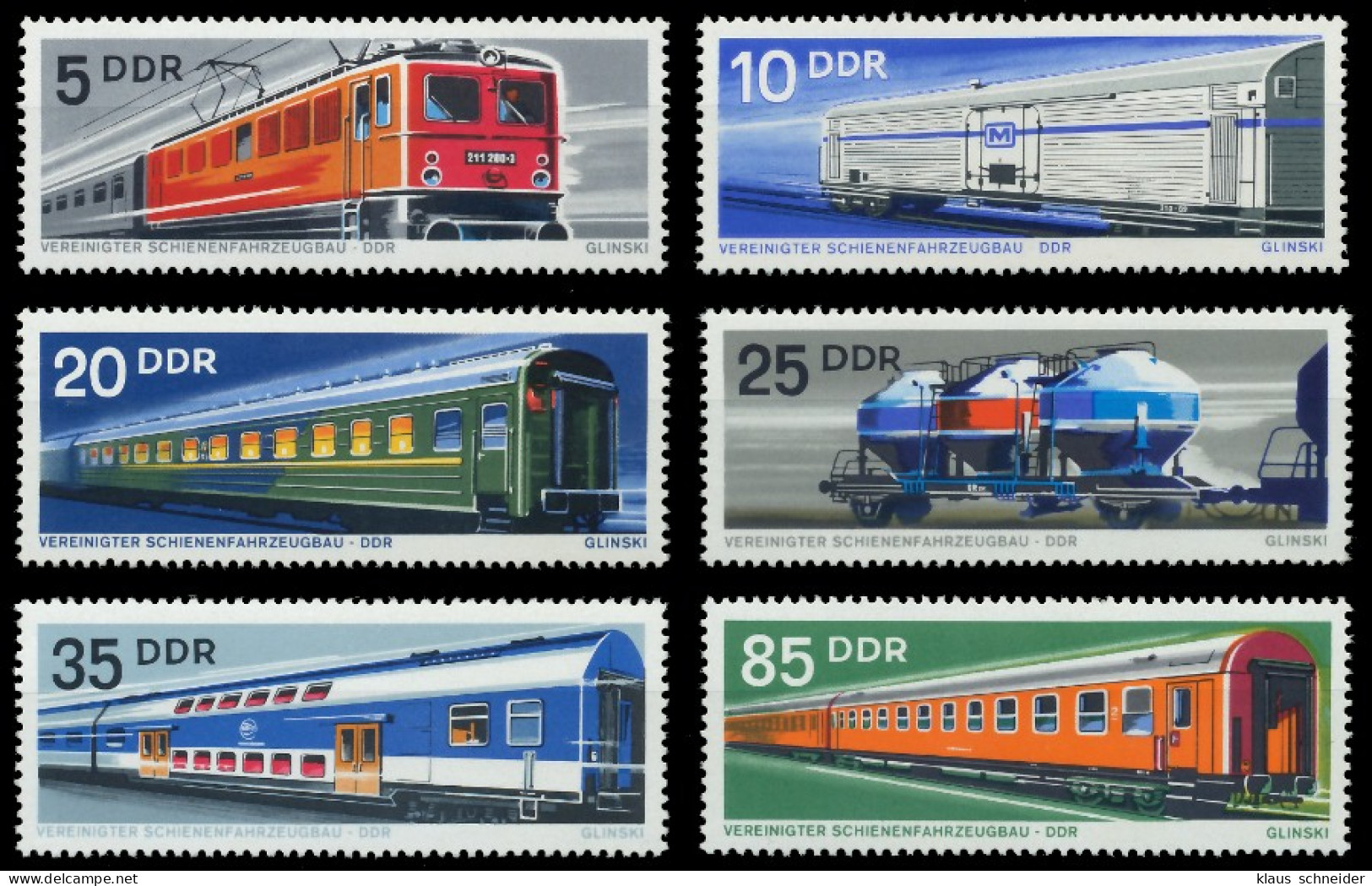 DDR 1973 Nr 1844-1849 Postfrisch SF7860E - Ungebraucht